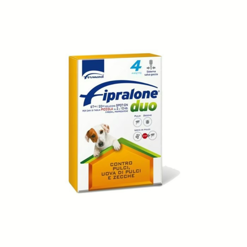 Fipralone duo 2-10 kg spot-on 4 pipette