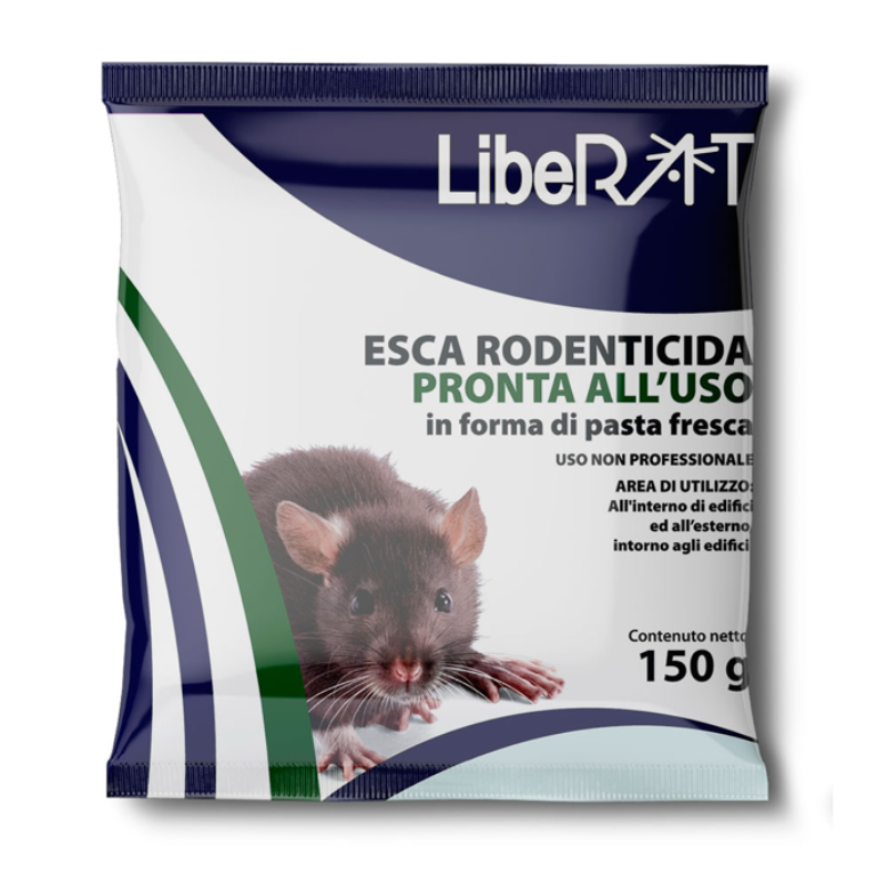 Liberat pasta – rodenticida in esca fresca
