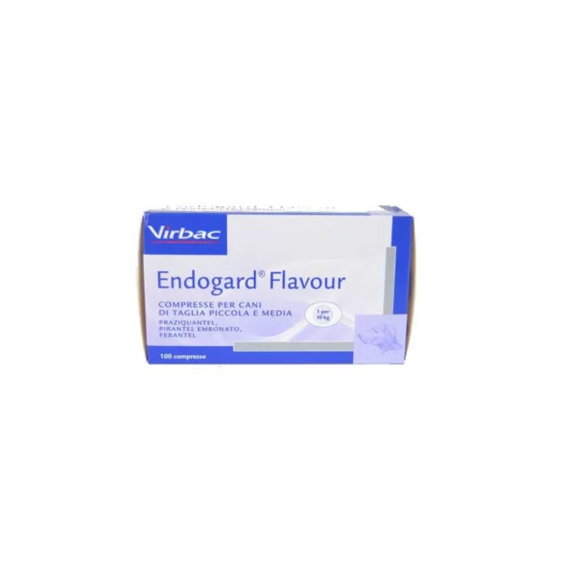 Virbac endogard flavour 100 compresse
