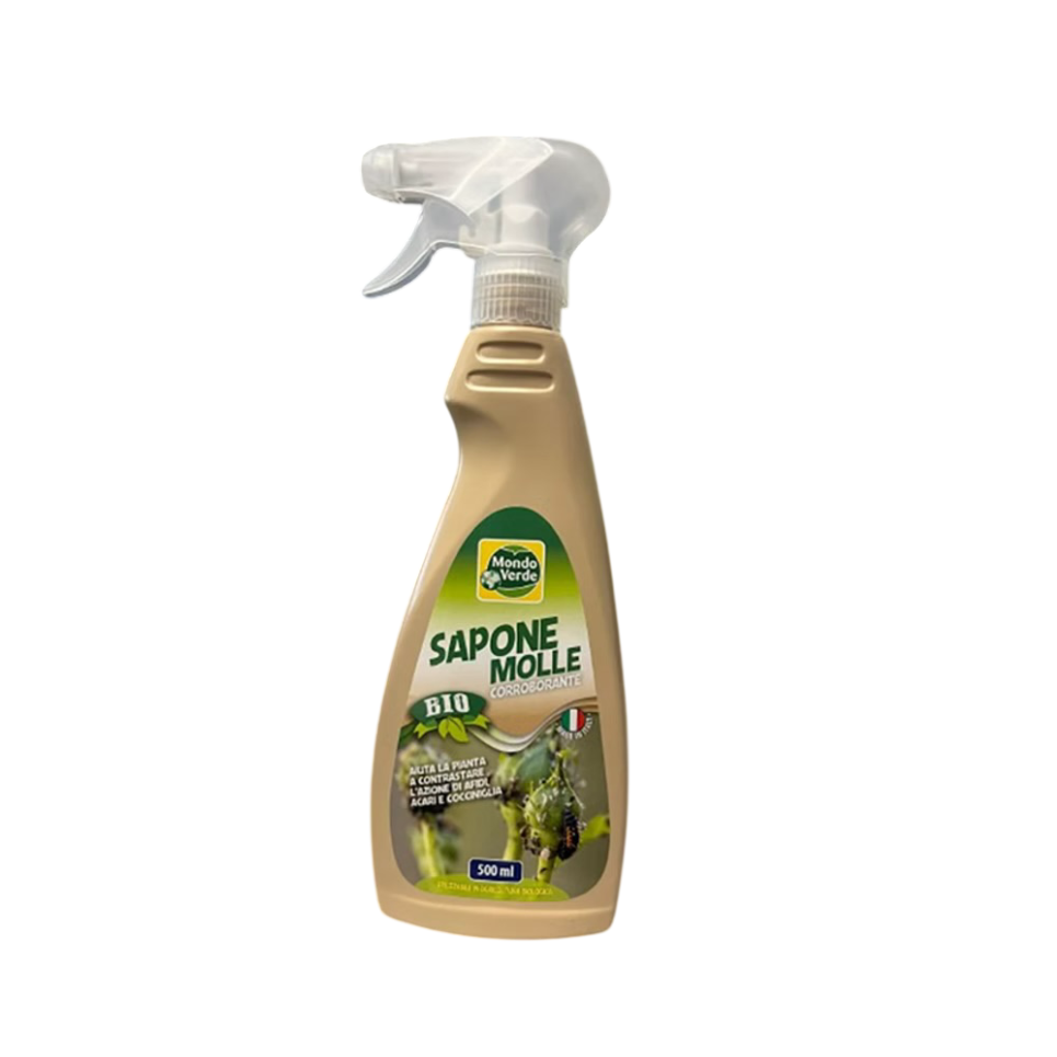 Sapone molle pronto uso 500ml - corroborante bio contro afidi