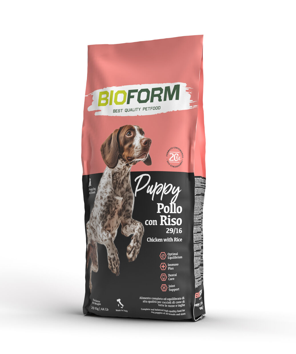 BIO FORM PUPPY e JUNIOR KG. 20