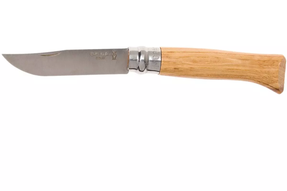 Coltello Opinel Quercia N.08 acciaio inox
