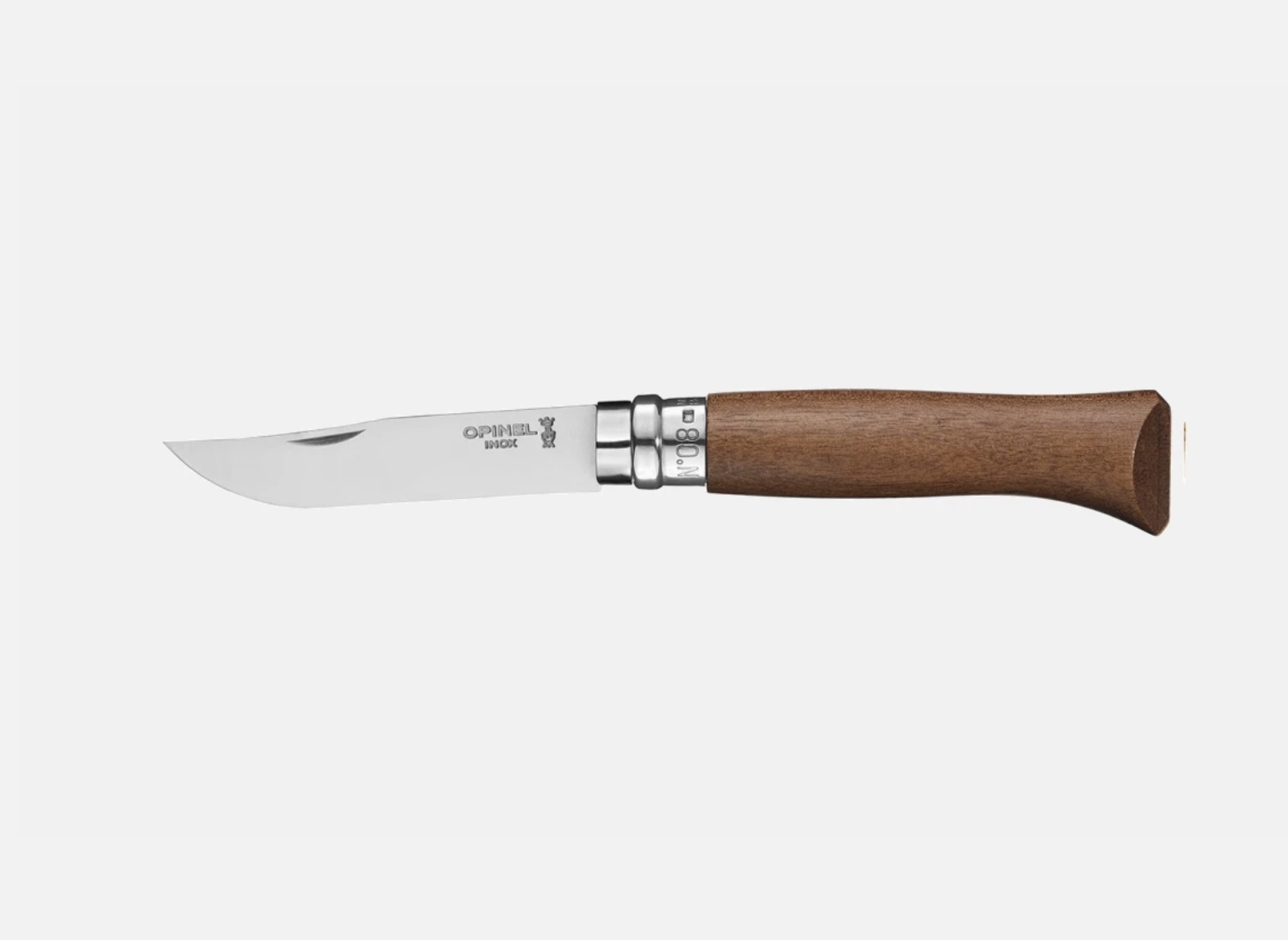 Coltello Opinel noce N.08 acciaio inox