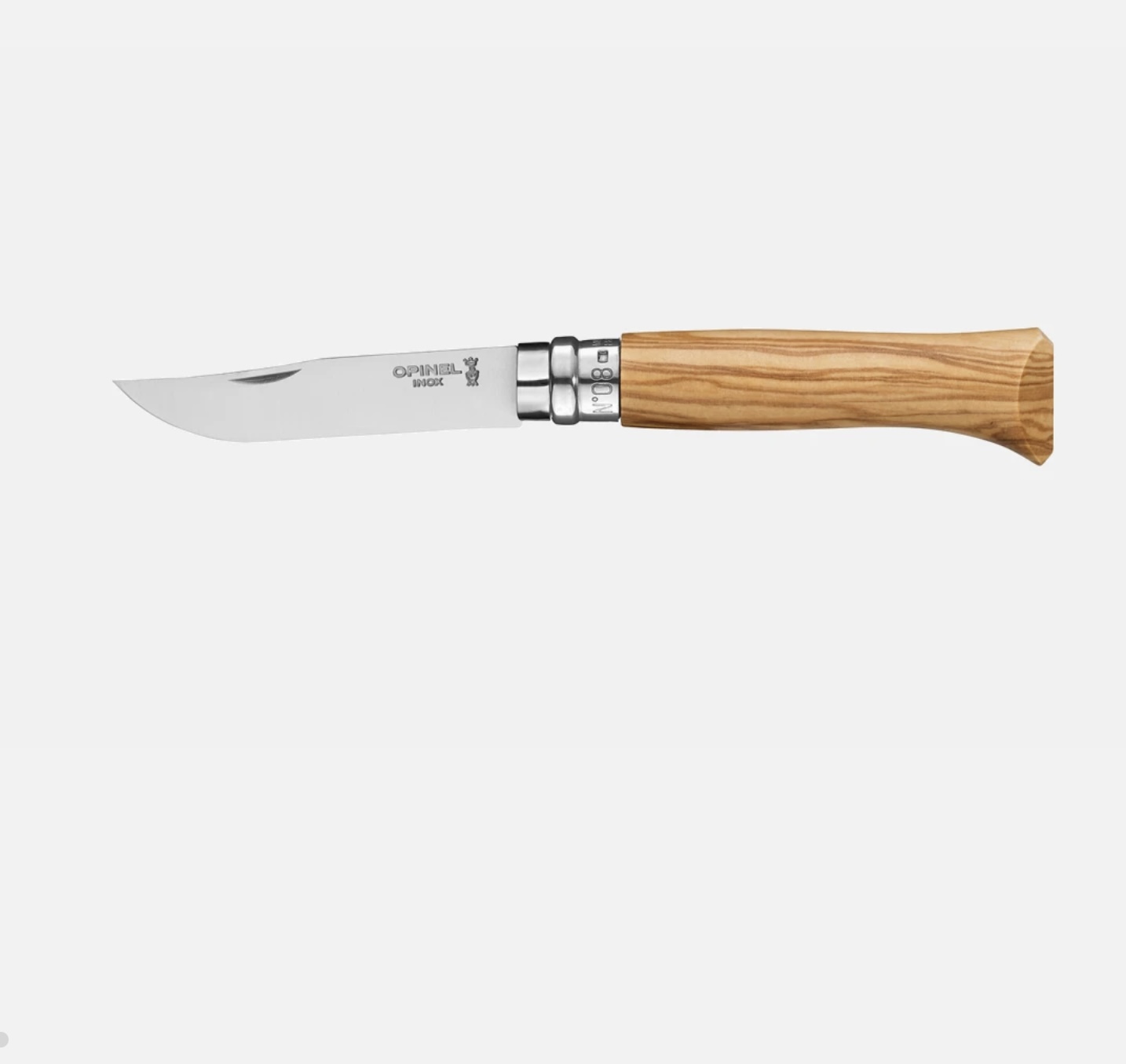 Coltello Opinel olivo N. 08 acciaio inox