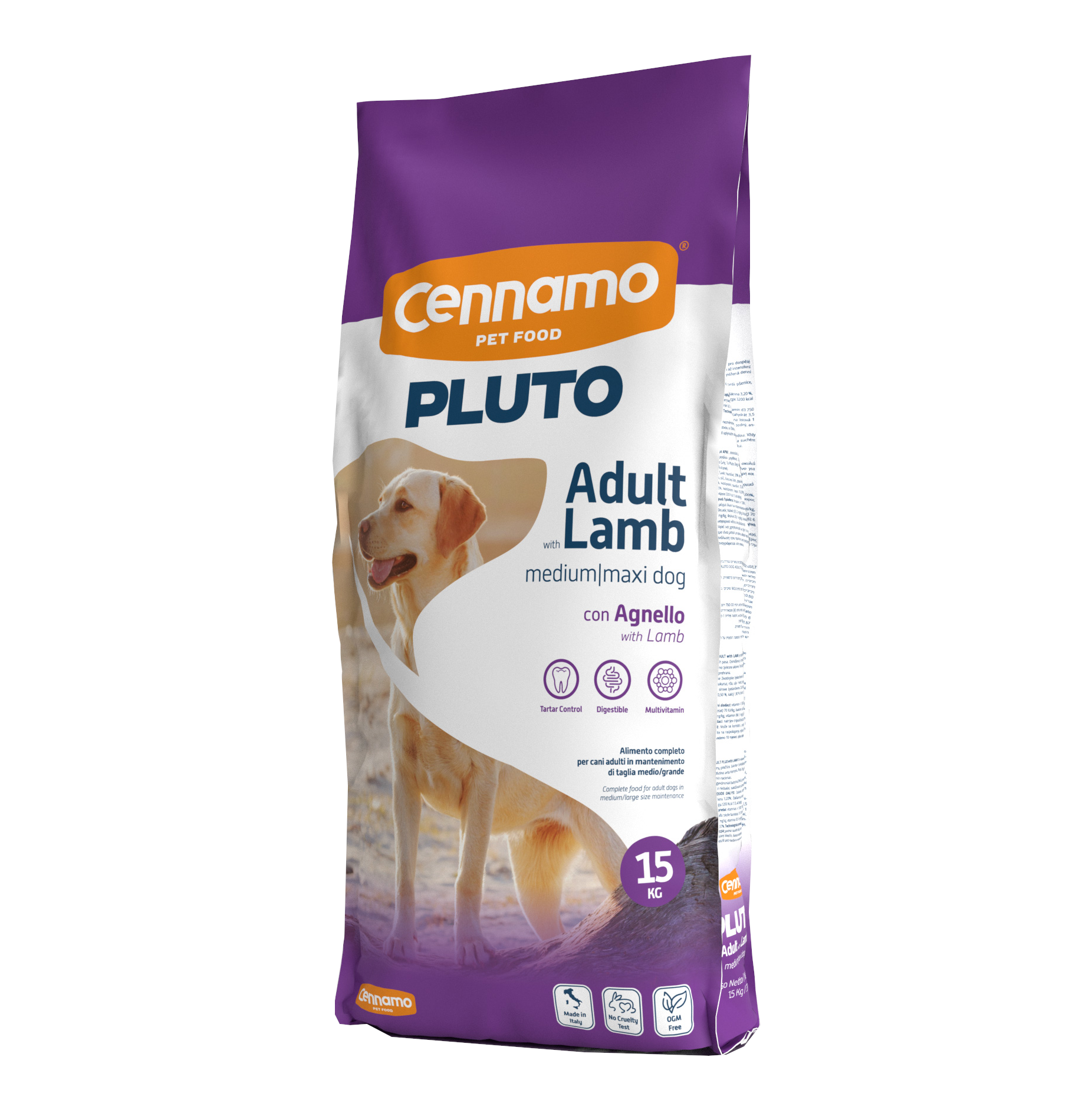 PLUTO All Breeds Agnello Kg. 15