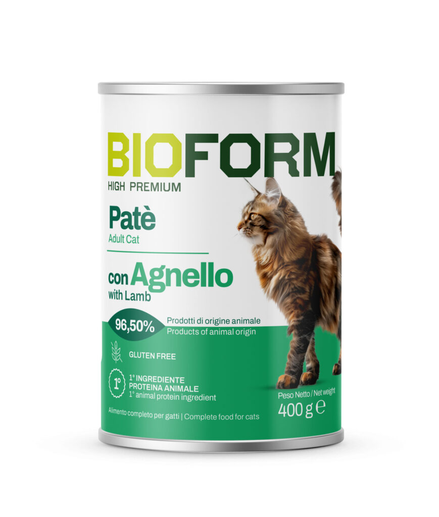 Bio Form Cat Patè Agnello g 400 (6 pz)