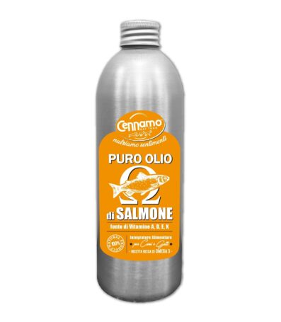 PURO OLIO DI SALMONE 500 ml.