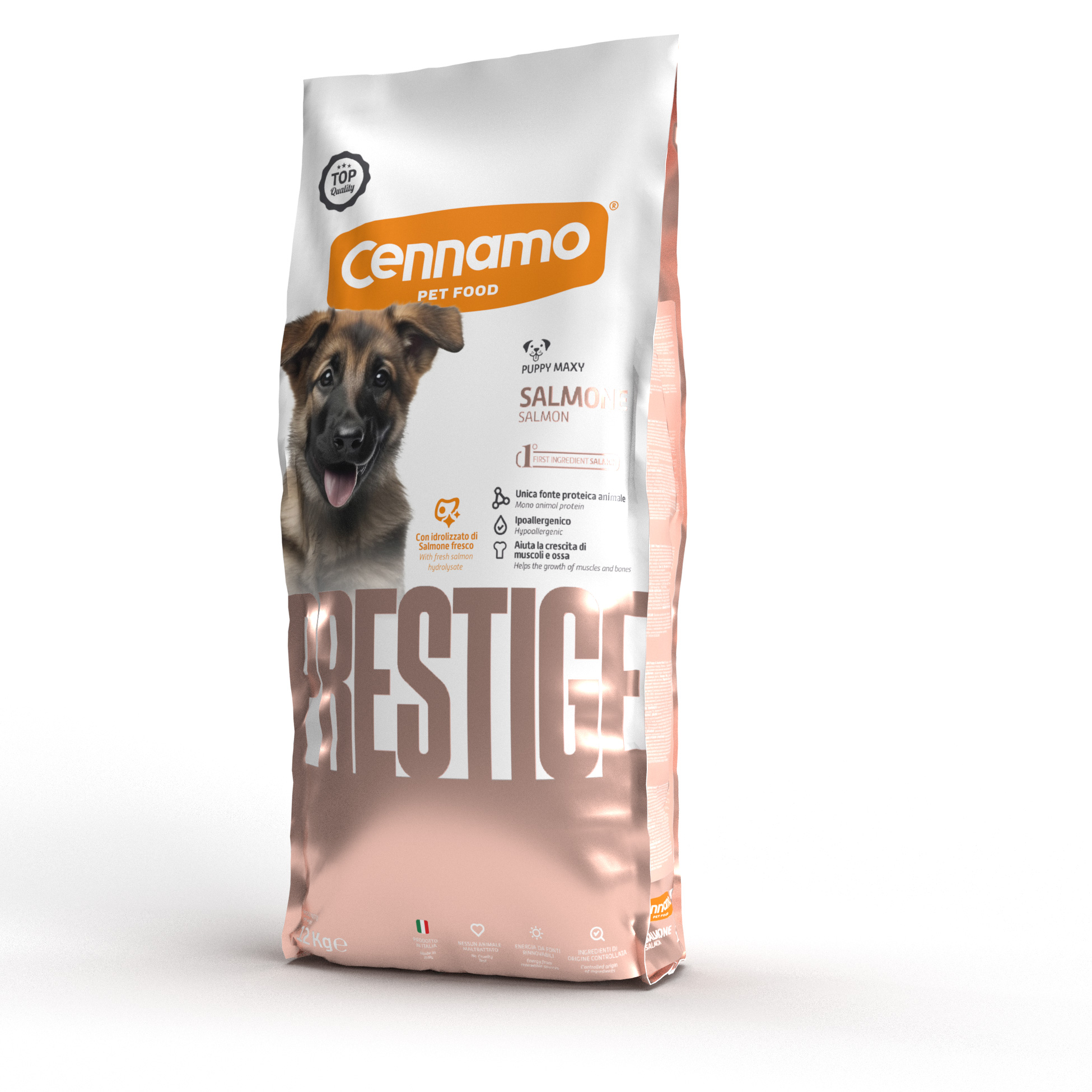 PRESTIGE Puppy & Junior Maxi Salmone Kg. 12