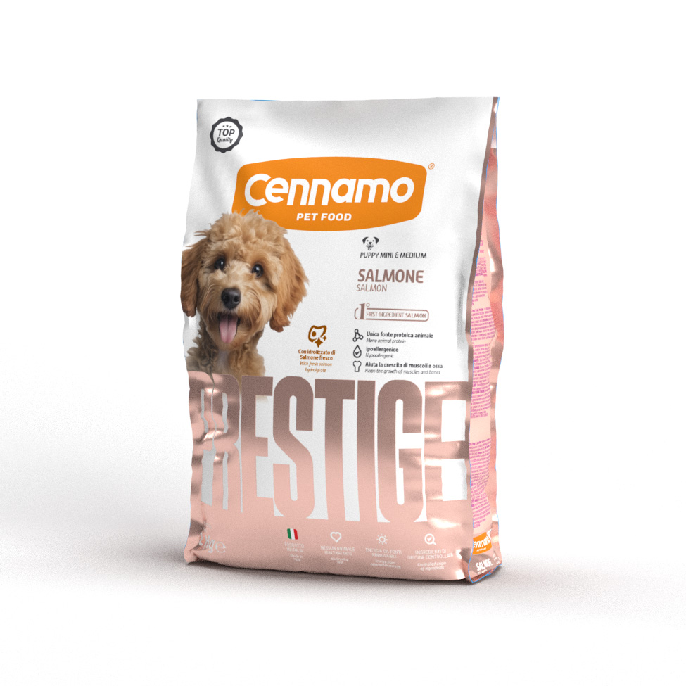 PRESTIGE Puppy & Junior Mini Salmone Kg. 2