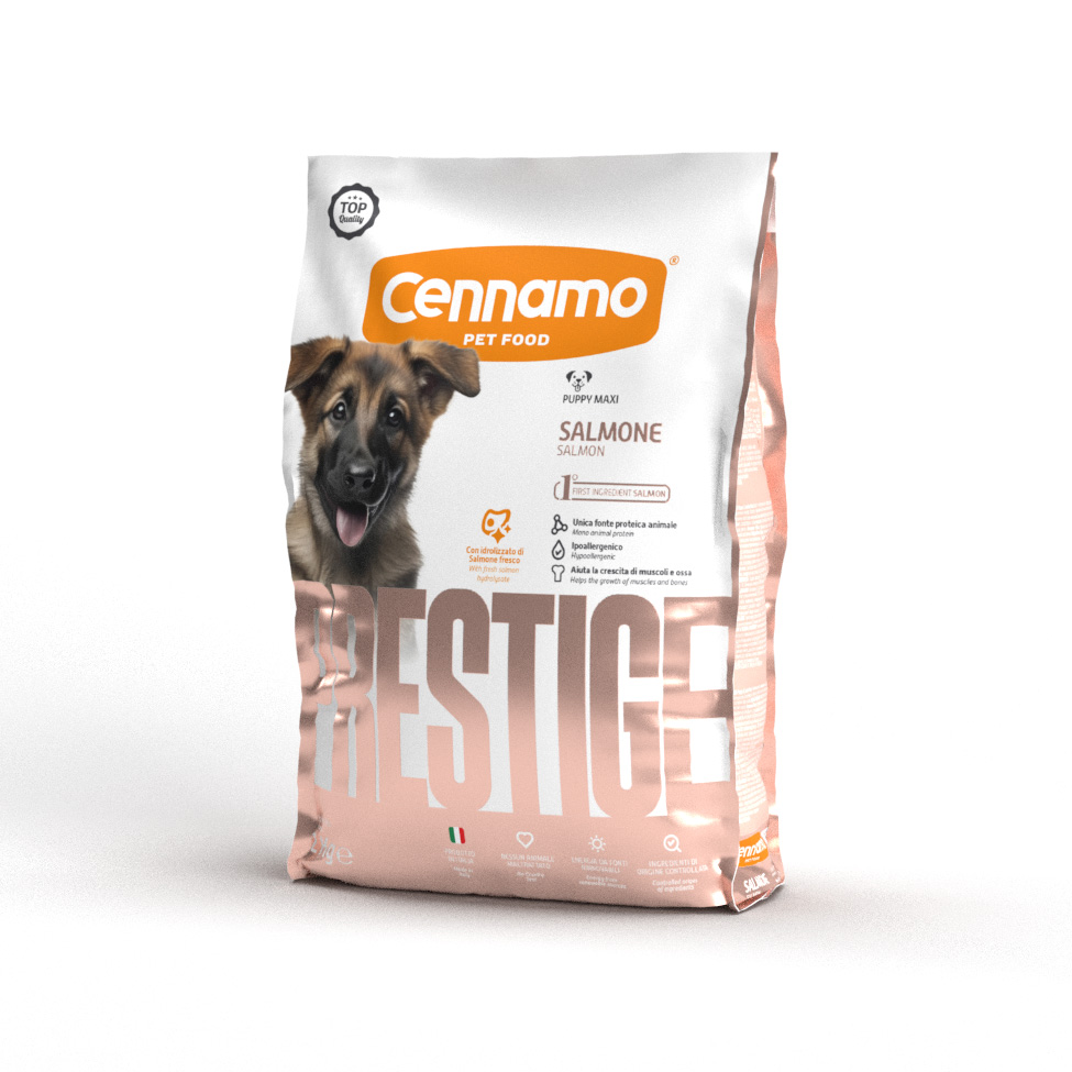 PRESTIGE Puppy & Junior Maxi Salmone Kg. 2