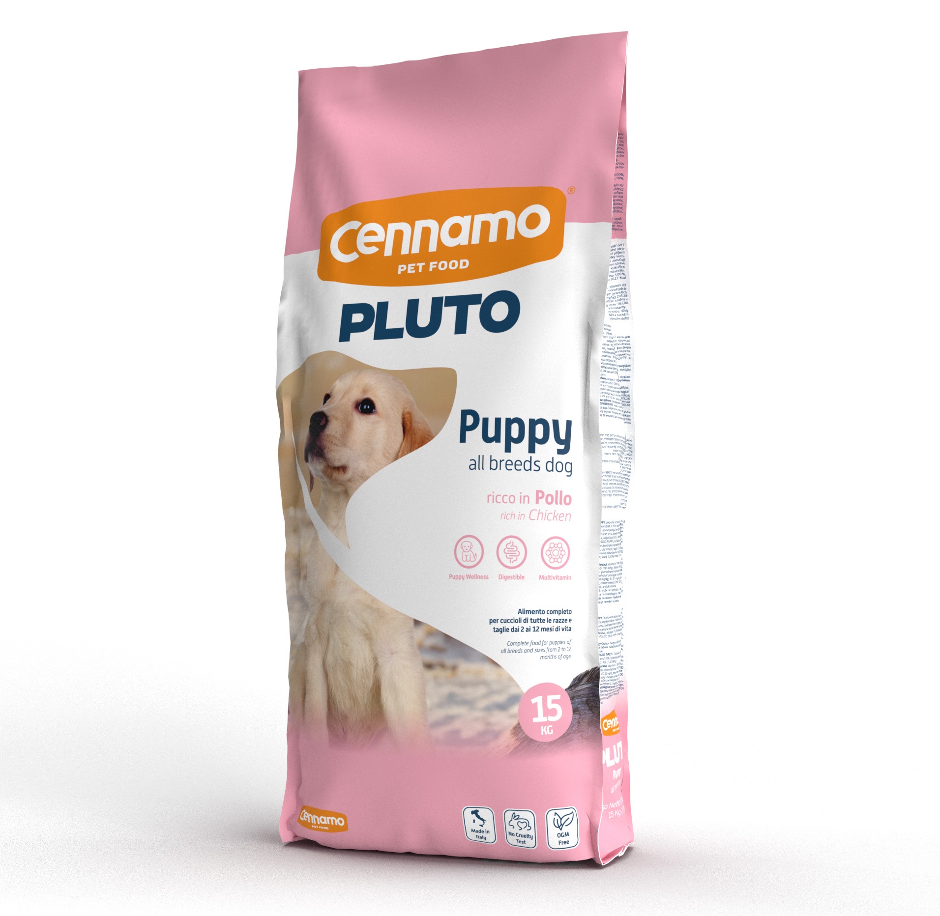 PLUTO Puppy & Junior Kg. 15