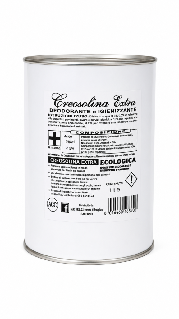 Creosolina Extra Ecologica 1L – Deodorante e Igienizzante Ambienti